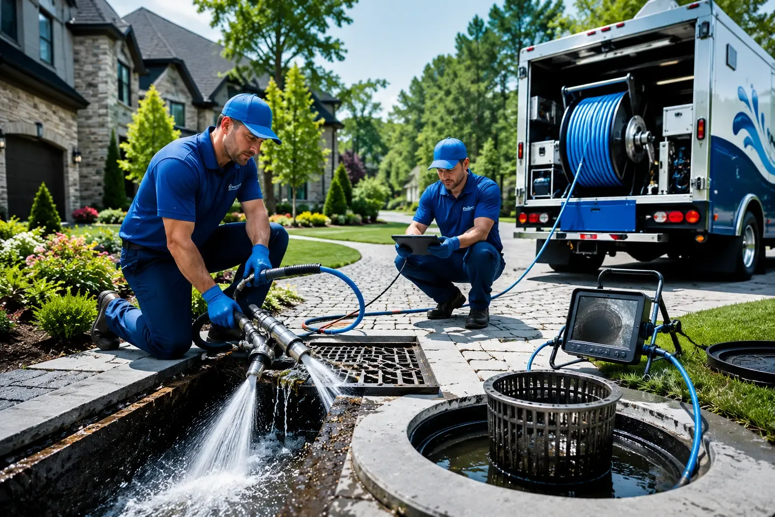 Local outdoor drain cleaning professionals in Battle Ground, IN