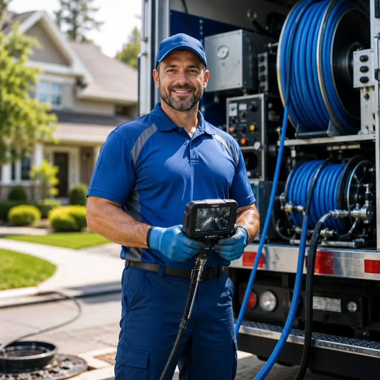 Local outdoor drain cleaning specialists in Battle Ground, IN